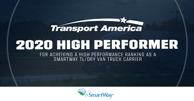 Transport America Achieves Smartway Ranking For Third Year