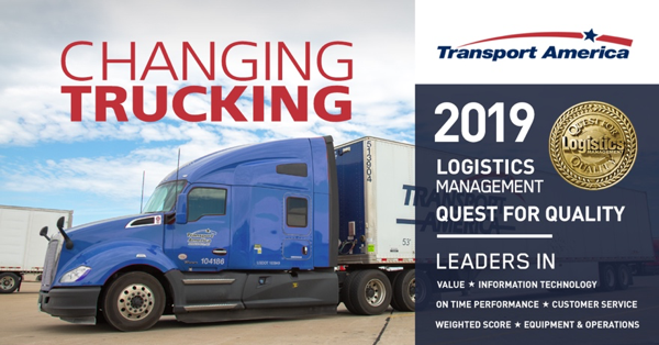 Transport America wins 2019 Quest for Quality Award